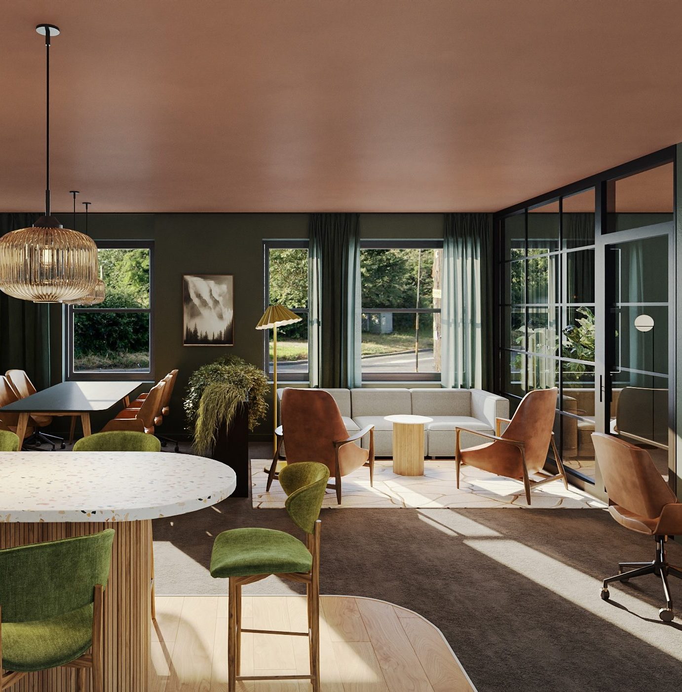 New Century Place Reading Student Accommodation Study Lounge Inspired Projects