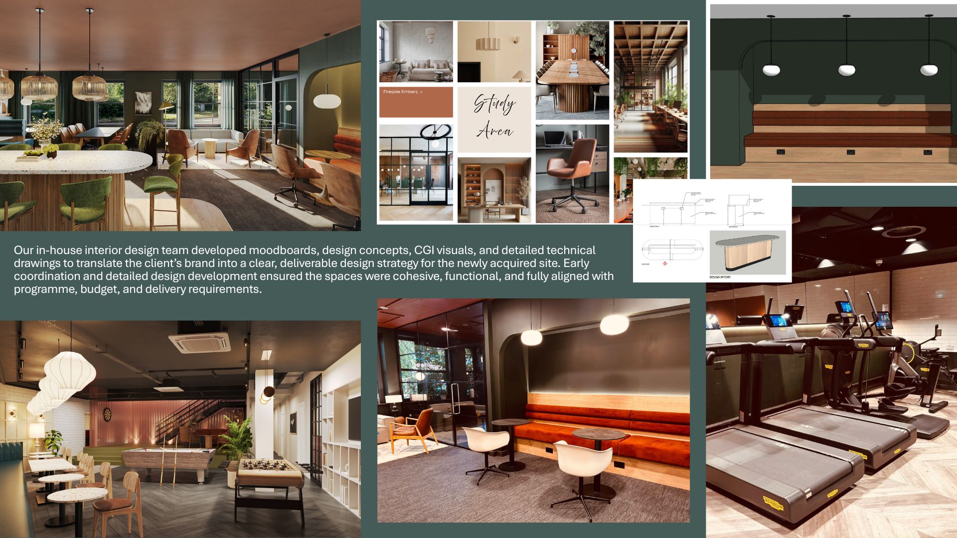 New century place before and after - Moodboard