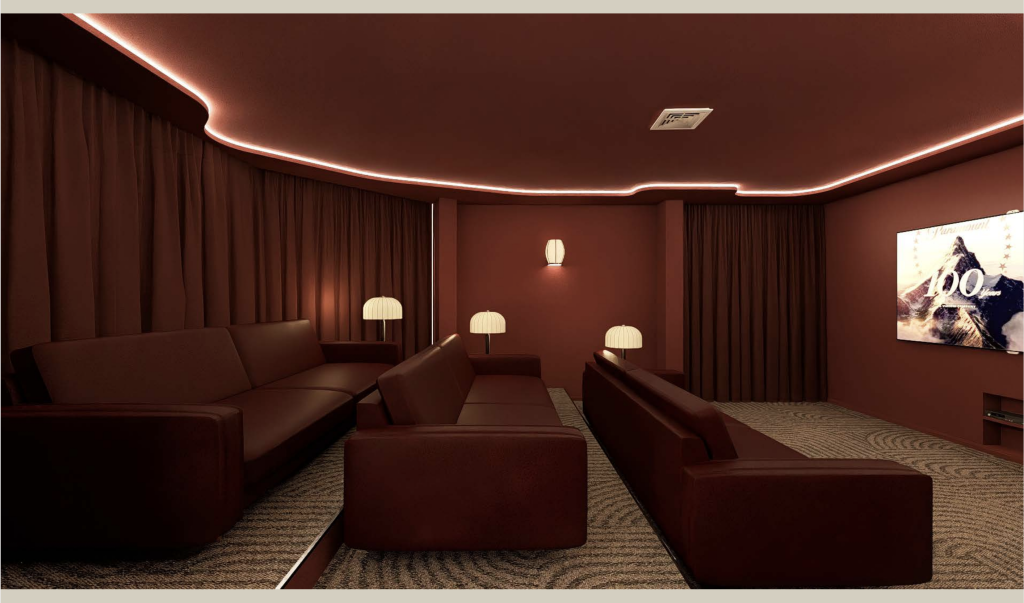 cinema design and fit out by Inspired projects Manchester