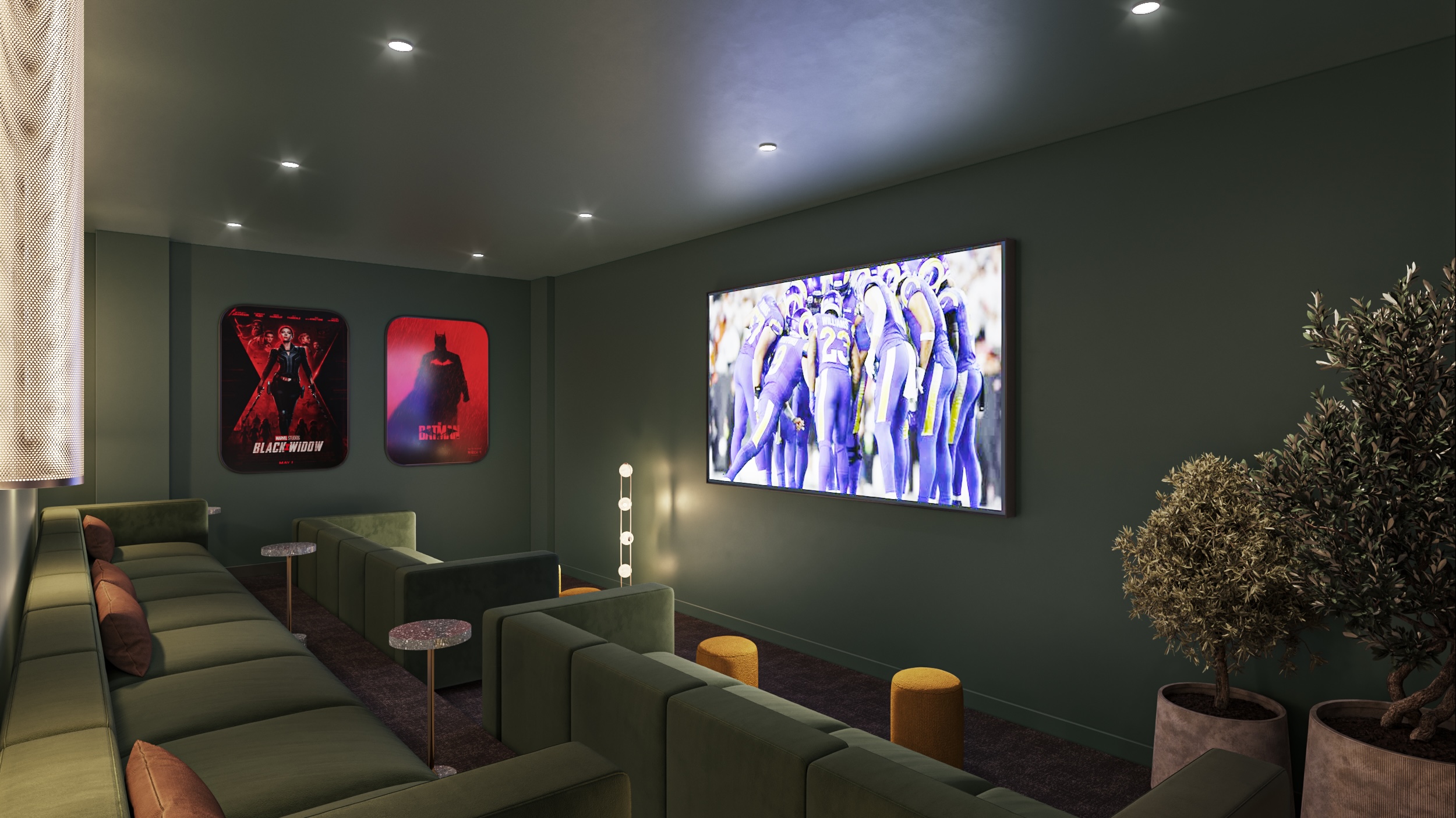 New Century Place Reading Student Accommodation Cinema Room Inspired Projects