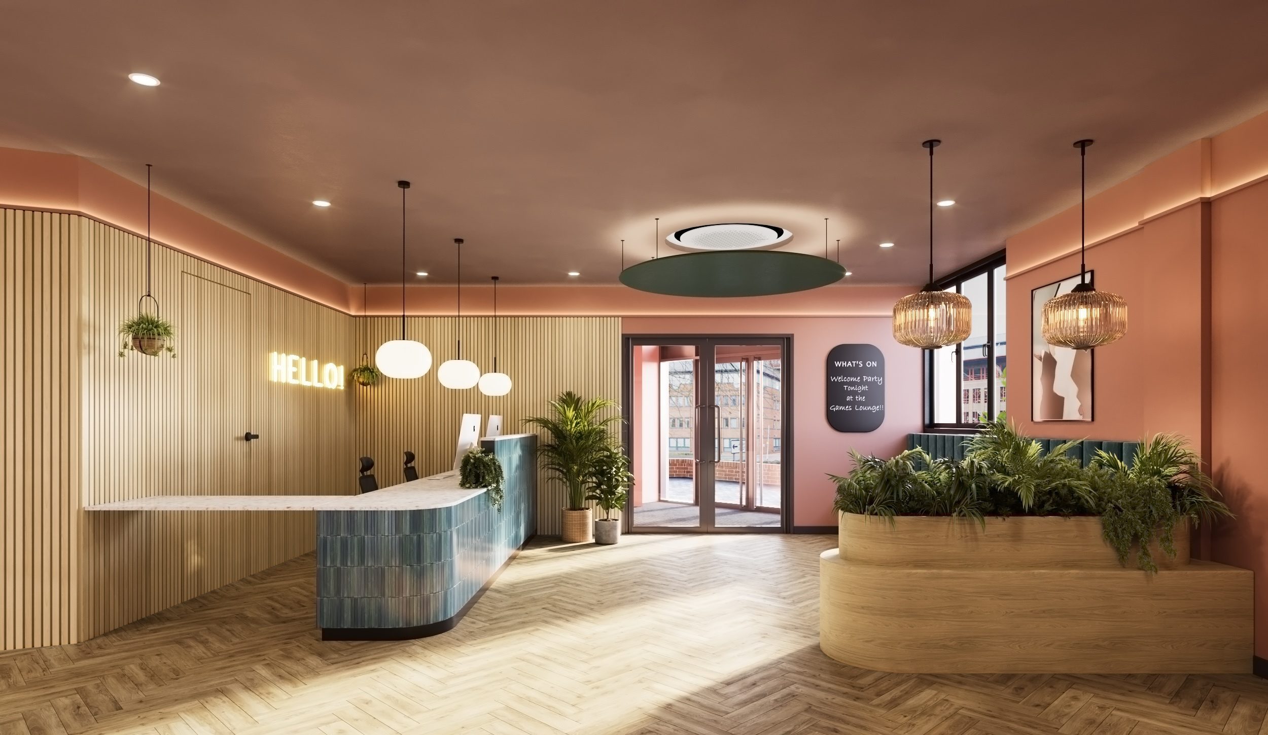 New Century Place Reading Student Accommodation Reception Design Inspired Projects